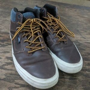 Vans Brown Leather Bedfords